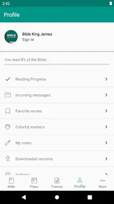 Bible Offline King James android App screenshot 12