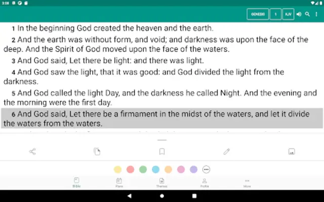 Bible Offline King James android App screenshot 7